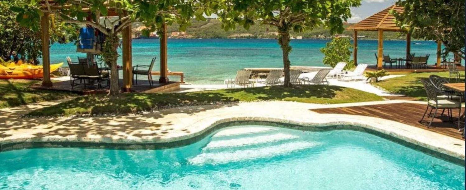 Sea Grapes Air-Conditioned 6-Bedroom Home With Cottage Discovery Bay Exteriör bild